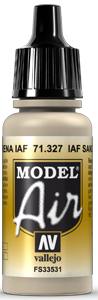 Vallejo Model Air Color 327: IAF Sand 