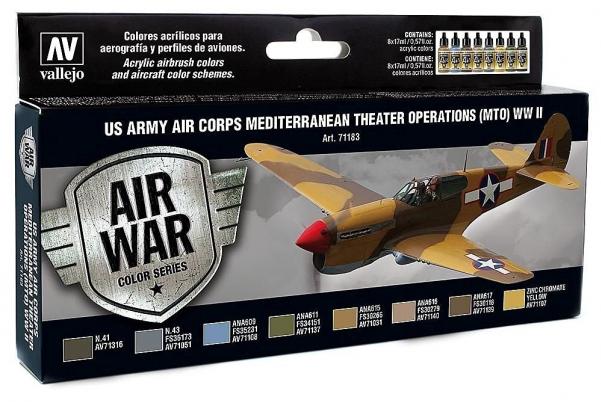 Vallejo Model Air Color 71183: US Army Air Corps Mediterranean Theater Operations (MTO) WW2 