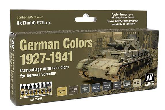 Vallejo Model Air Color 71205: German Colors 1927-1941 