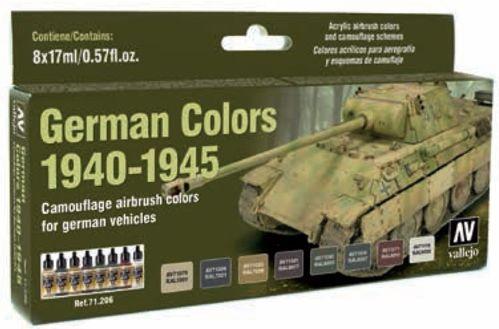 Vallejo: Model Air: German Colors 1940-1945 