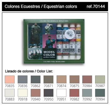 Vallejo Model Color Set: Equestrian Colors 