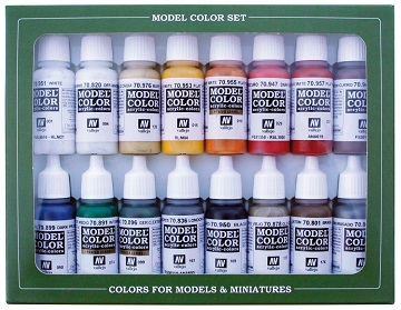 Vallejo Model Color Set: Napoleonics French & British  