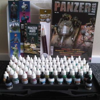 Vallejo Panzer Aces: Hobby Range Suitcase 