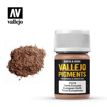 Vallejo Pigment: European Earth 