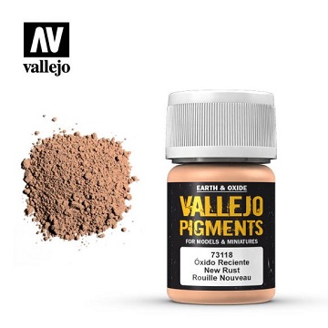 Vallejo Pigment: New Rust 