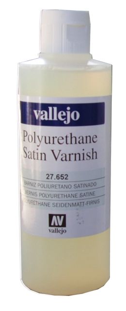 Vallejo: Polyurethane Satin Varnish (200ml) 