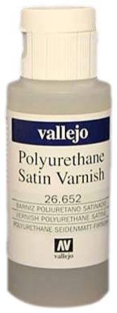 Vallejo: Polyurethane Satin Varnish (60ml) 