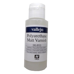 Vallejo: Polyurethane Matte Varnish (60ml) 