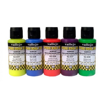 Vallejo Premium: Fluorescent Colors 