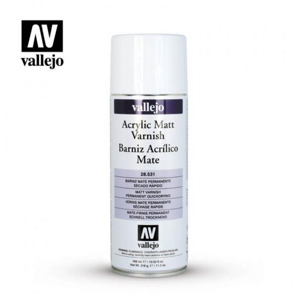Vallejo Spray Primer: Matt Varnish 