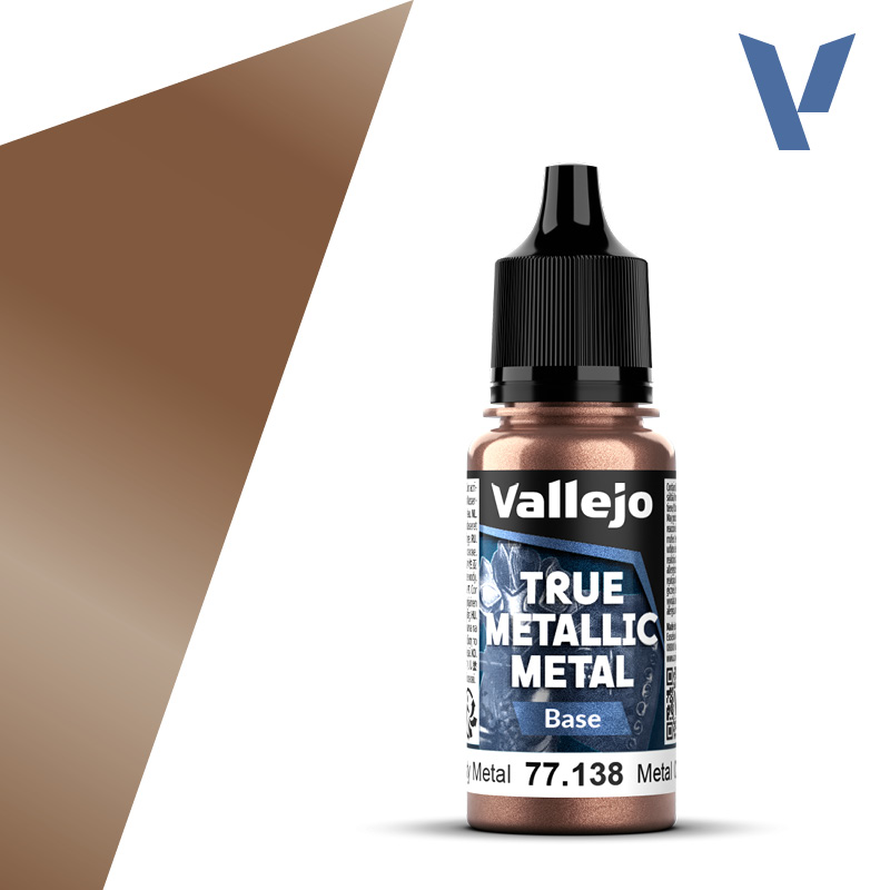 Vallejo True Metallic Metal: Base- Rusty Metal 