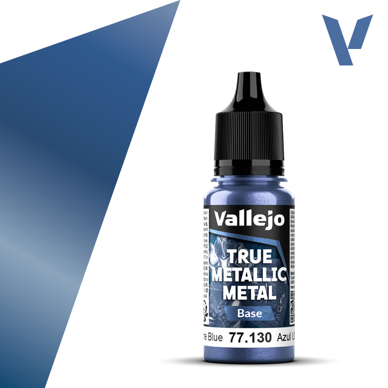 Vallejo True Metallic Metal: Base- Ultramarine Blue 