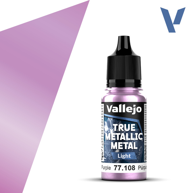 Vallejo True Metallic Metal: Light- Amethyst Purple 