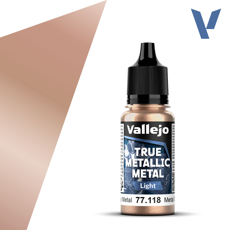 Vallejo True Metallic Metal: Light- Rusty Metal 