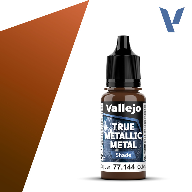 Vallejo True Metallic Metal: Shade: Ancient Copper 