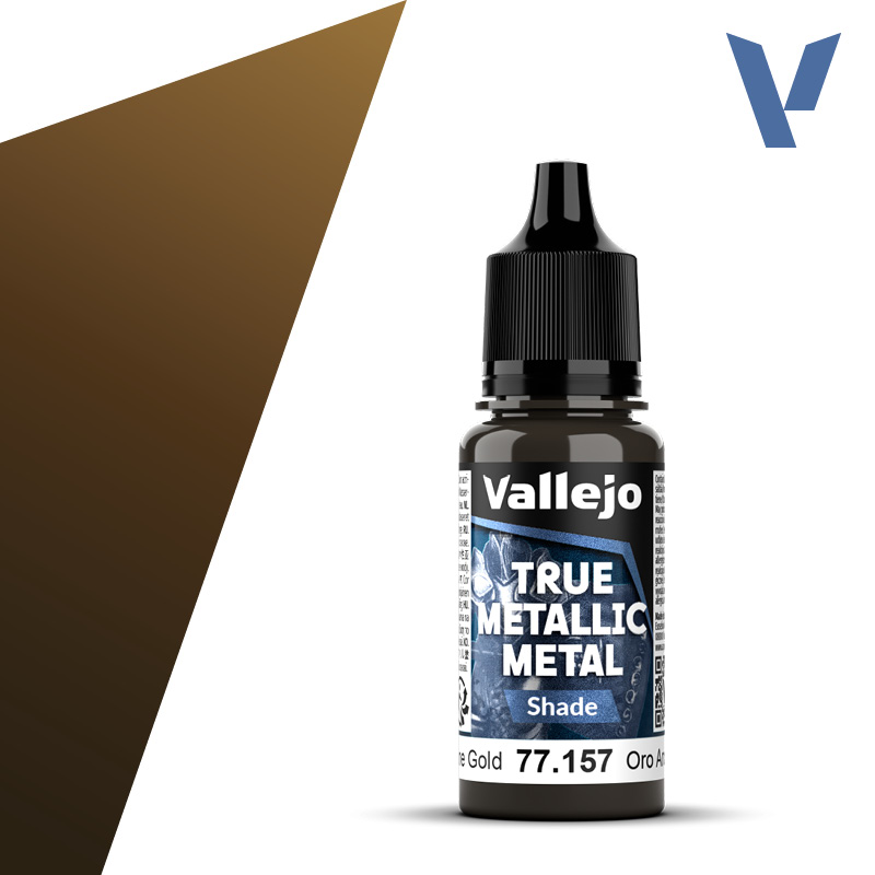 Vallejo True Metallic Metal: Shade-  Arcane Gold 