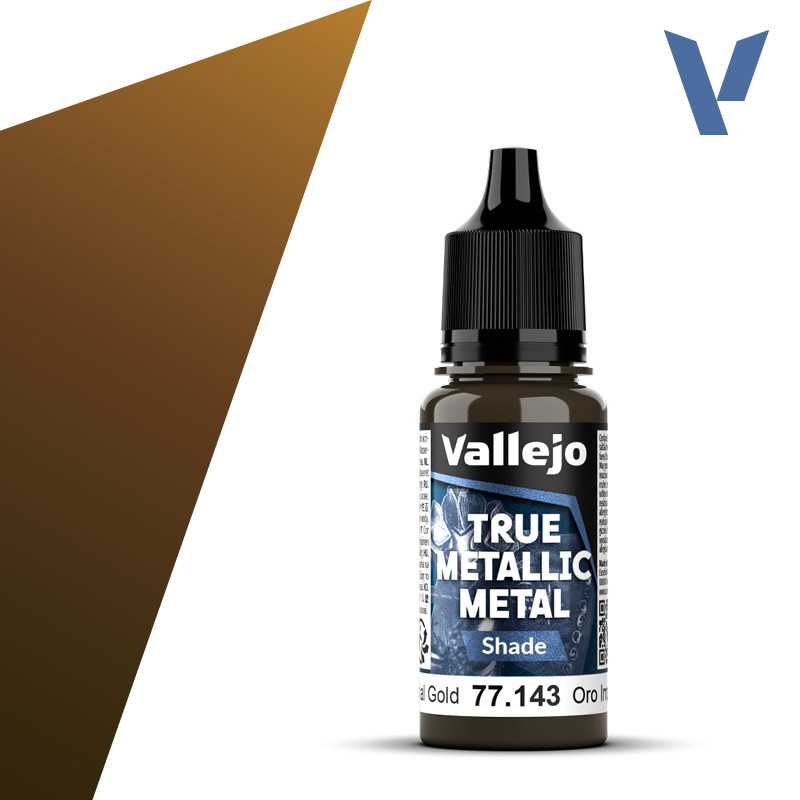 Vallejo True Metallic Metal: Shade- Imperial Gold 