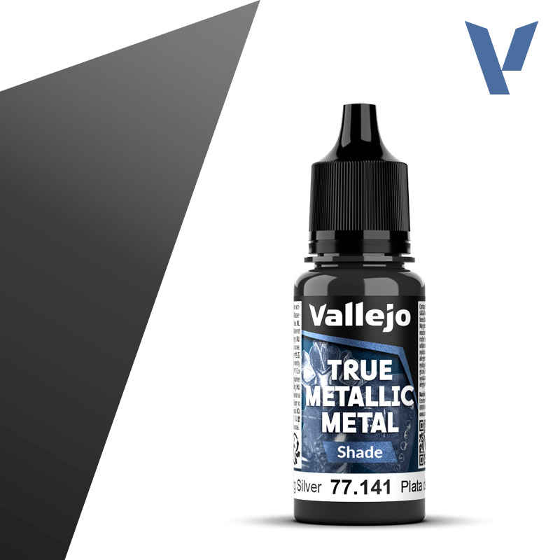 Vallejo True Metallic Metal: Shade- Sterling Silver 