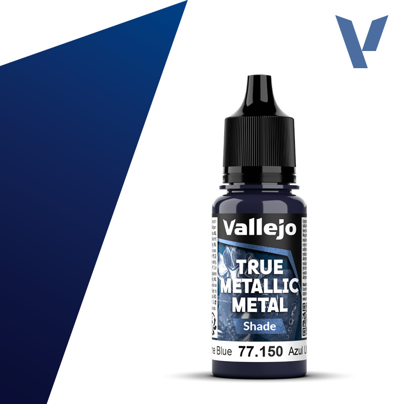 Vallejo True Metallic Metal: Shade- Ultramarine Blue 