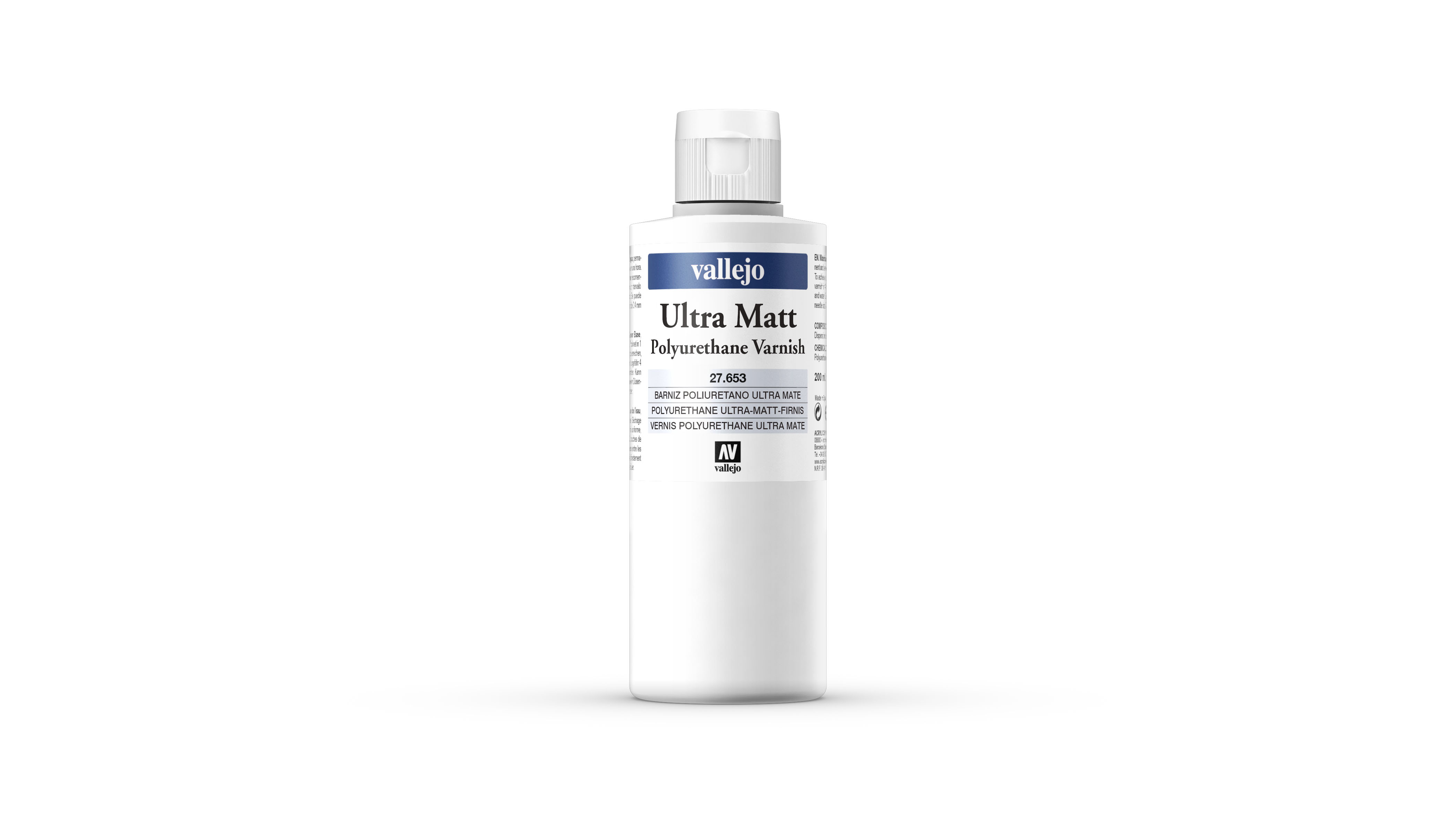 Vallejo: Ultra Matt Polyurethane Varnish (200ml) 