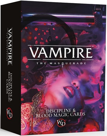 Vampire: The Masquerade 5th Edition: Discipline & Blood Magic Cards 