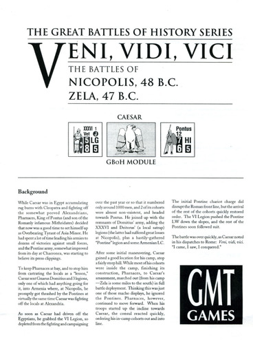 Veni Vidi Vici 