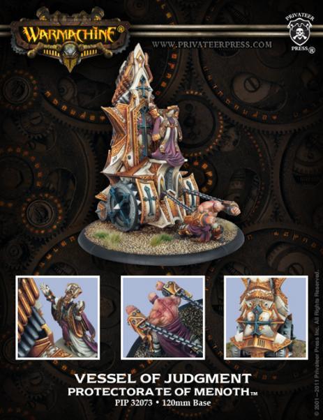 Warmachine: Menoth (32073): Vessel of Judgment Battle Engine 
