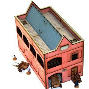 4Ground Miniatures: 28mm: White Chapel to Bakers Street: Victorian Warehouse