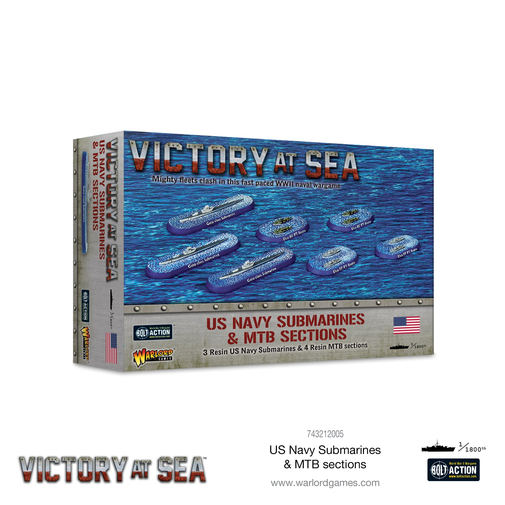 Victory at Sea: US Navy Submarines & MTB sections 