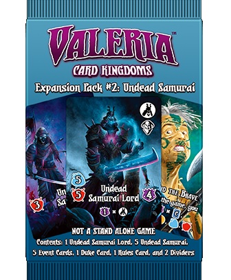 Valeria Card Kingdoms: Expansion Pack #2- Undead Samurai 