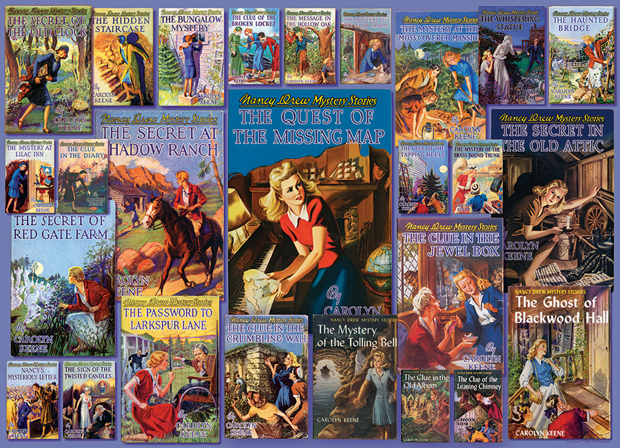 Cobble Hill Puzzles (1000): Vintage Nancy Drew 