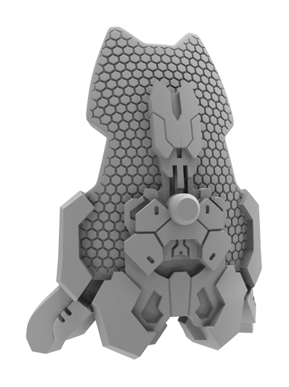 Warcaster: Iron Star Alliance: Force Barrier Mantlet 