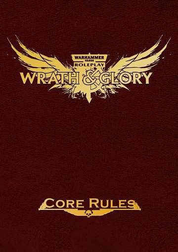 WARHAMMER 40K Wrath and Glory: Limited Red Rulebook (HC) 