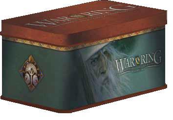 War of the Ring (2nd Edition): Gandalf Card Box with Sleeves 