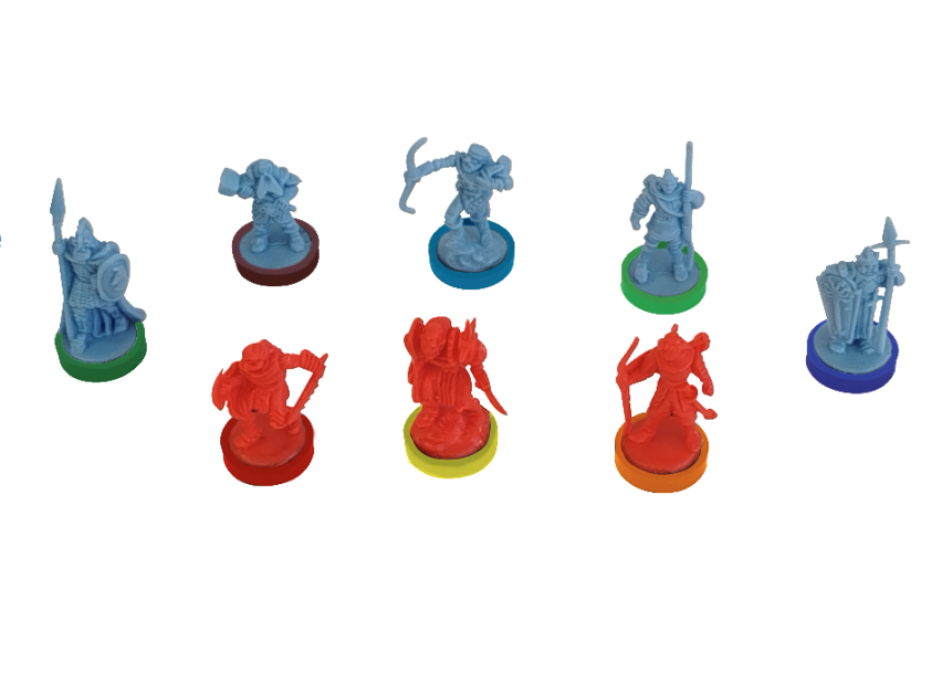 War of the Ring: Coloured Plastic Rings Core Set Accessory 