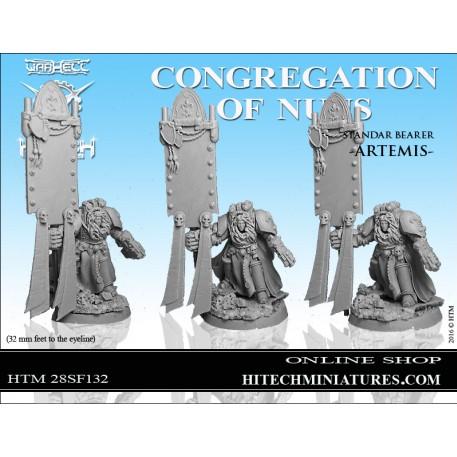 WarHell: Congregation Of Nuns- Standar Bearer Artemis 