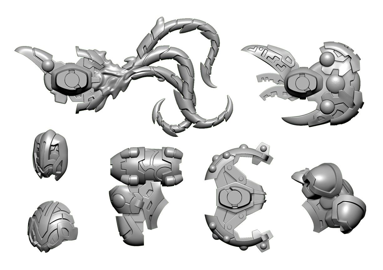 Warcaster: Empyreans: Daemon B Weapon Pack 