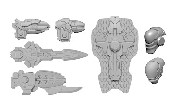 Warcaster: Iron Star Alliance: Firebrand A Weapon Pack 