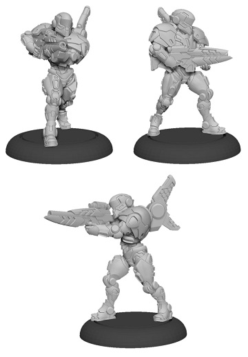 Warcaster: Iron Star Alliance: Paladin Enforcers Squad 