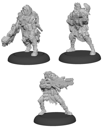 Warcaster: Marcher Worlds: Ranger Fire Team 