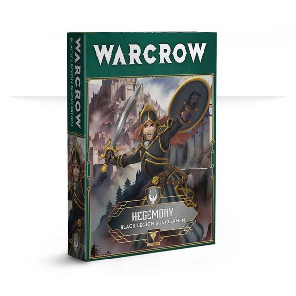 Warcrow: Hegemony Black Legion Bucklermen 