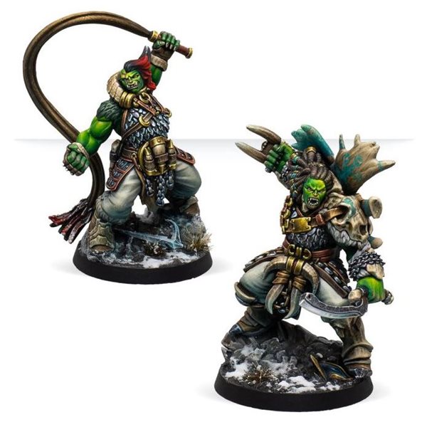 Warcrow: Northern Tribes Orc Officers 