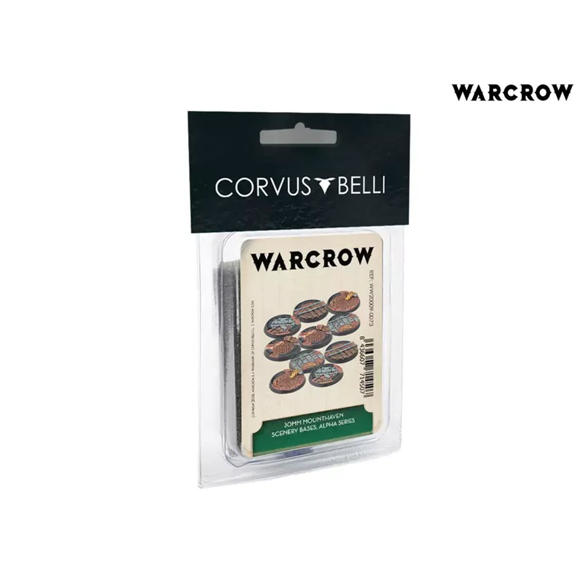 Warcrow: Scenery Bases Alpha Series: Mounthaven 30mm 