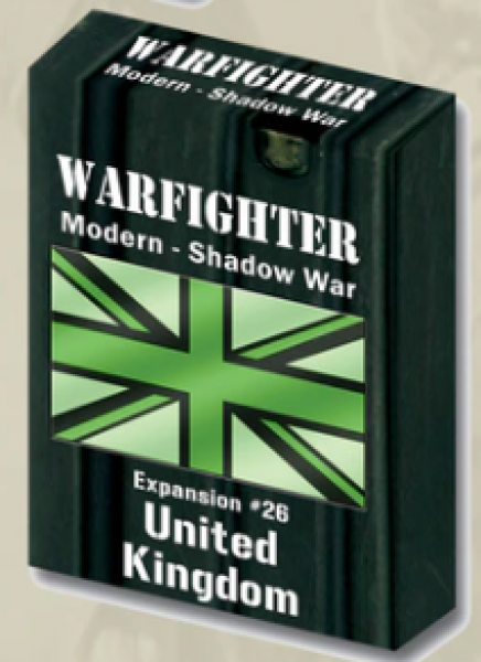 Warfighter Shadow War: Expansion 026: United Kingdom 