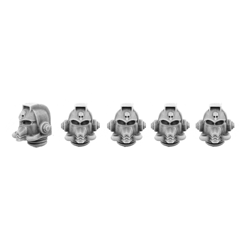 Wargame Exclusive: Space Warriors: IMPERIAL ETHERNIUM HEADS SET (5U) 