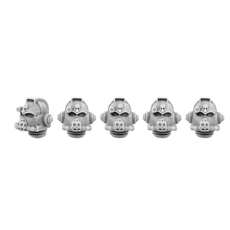Wargame Exclusive: Space Warriors: IMPERIAL THORIUM HEADS SET (5U) 