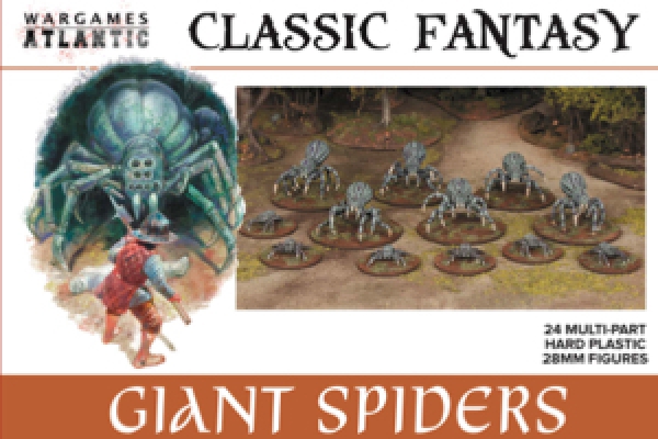 Wargames Atlantic: Classic Fantasy- Giant Spiders 