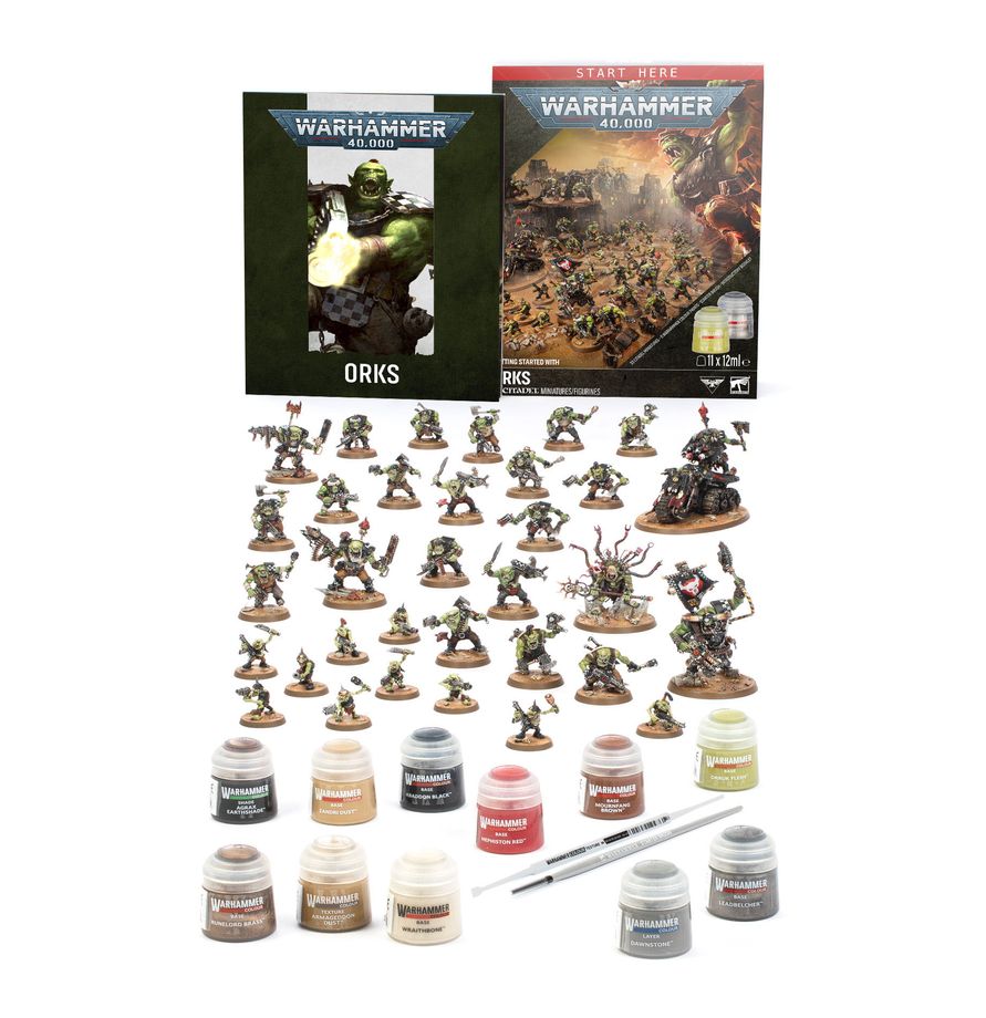 Warhammer 40,000: 11th Ed: Getting Started with ORKS (July 25th) 