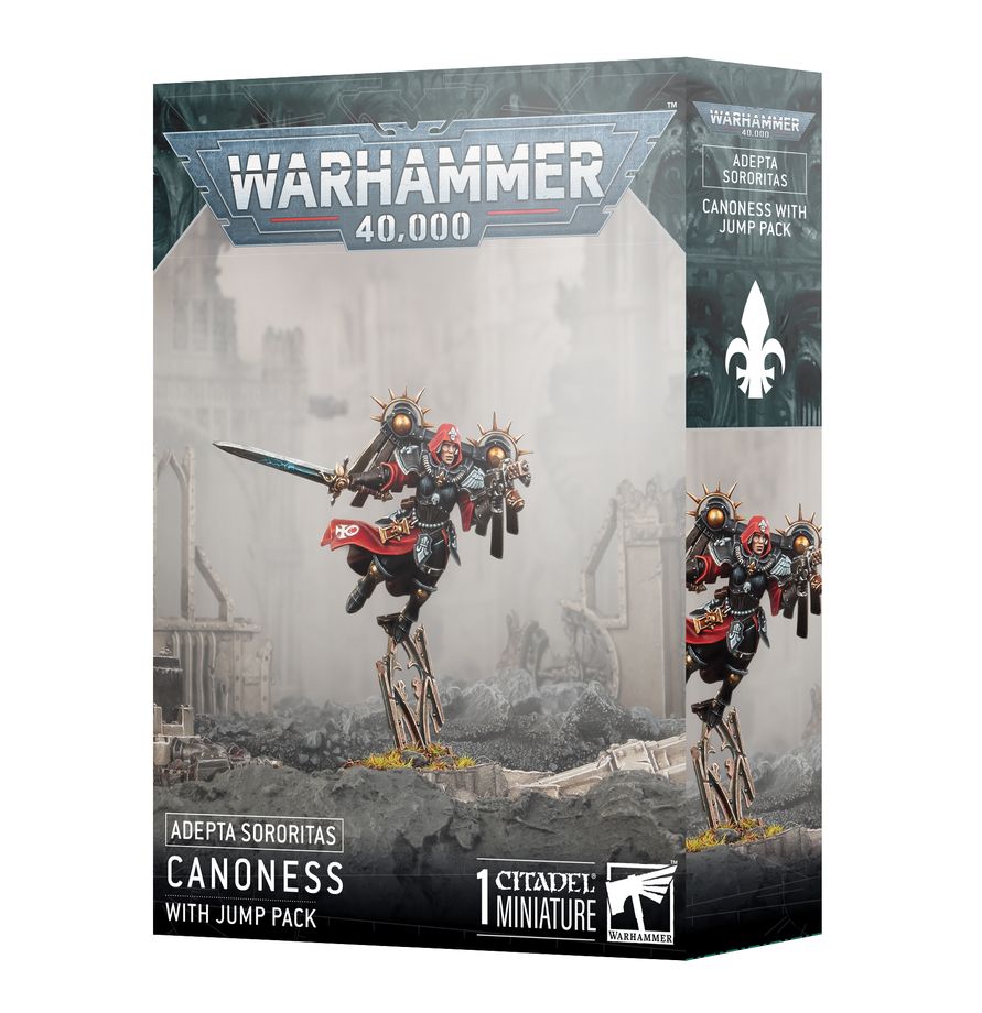 Warhammer 40,000: Adepta Sororitas: Canoness with Jump Pack 