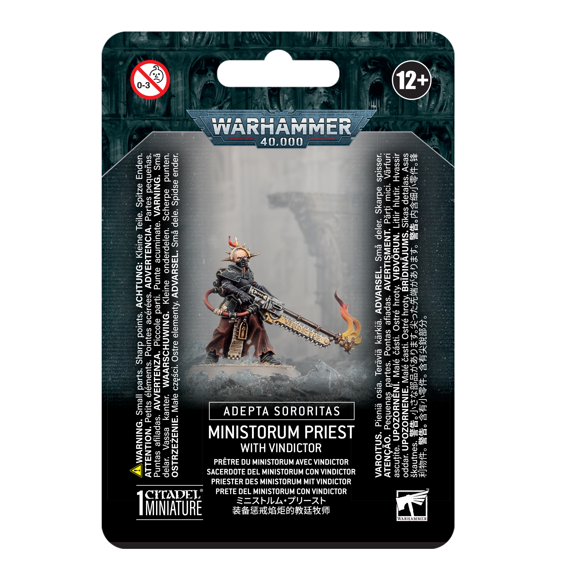 Warhammer 40,000: Adepta Sororitas: Ministorum Priest With Vindictor 